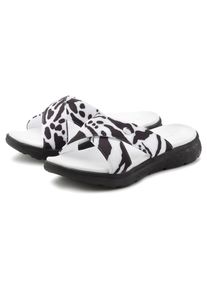 Venice Beach Badslippers Pantolette, mule, sandaal, open schoen, badschoen VEGAN dames badslippers maat 36 zwart