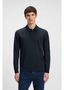 BOSS Orange Poloshirt Pe met een polokraag heren poloshirts maat M blauw