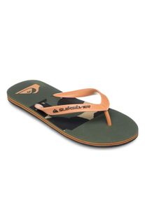 Quiksilver Sandalen Molokai Stripe 25 heren sandalen & slippers maat 11(44) bruin