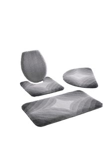 Kleine Wolke Badmat (1 stuk) badmatten maat 6 zilver(kleur)
