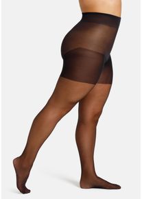 Camano Panty Fine curvy natuurlijke matte look dames panty's & leggings maat 44 (46) zwart