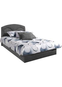 WESTFALIA Polsterbetten Gestoffeerd bed met bedkist bij uitvoering met matras bedden grijs