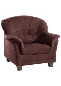 Home Affaire Fauteuil Camelita tijdloos, comfortabele armleuningen, ook in leer, breedte 93cm (set) fauteuils maat Microvezel PRIMABELLE® bruin