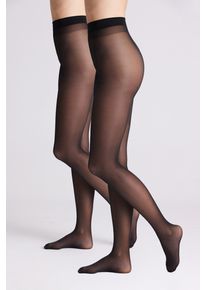 YSABEL MORA Panty (Set van 2) dames panty's & leggings maat L zwart