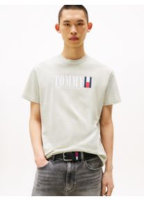 Tommy Jeans T-shirt TJM REG TOMMY DNA FLAG TEE EXT heren t-shirts maat XXXL groen