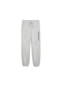 Puma Trainingsbroek M GRAPHIC FRENCH TERRY JOGGER heren fitness maat M grijs