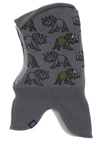 MaxiMo Bivakmuts in dino-design jongens mutsen & petten maat 49 grijs