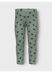 name it Legging Binnenin geruwd NMFDAVINA SWEAT FLEECE LEGGING meisjes maillots & leggings maat 80 groen