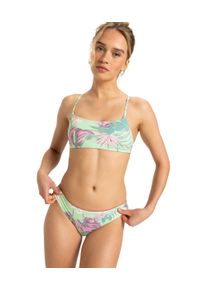 Roxy Bustierbikini INTO THE SUN BRAL CHEEKY SET (2 stuks) dames bikini's maat XS (34) groen