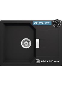 Schock Granieten spoelbak Lucca keukenspoelbakken maat -
