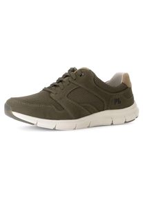 Pius Gabor Sneakers met sleehak , vrijetijdsschoen, lage schoen, veterschoen, comfort-schoen in breedte g heren lage sneakers maat 11 (46) groen