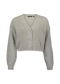 Blue Seven Cardigan in korte vorm en met v-hals meisjes cardigans maat 152 grijs
