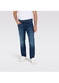 MAC Straight jeans Arne in verzorgde uitstraling, met stretch heren jeans maat 31 blauw