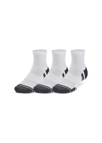 Under Armour Sportsokken UA PERFORMANCE TECH 3PK QTR (3 paar) jongens sportsokken maat L (42/47) wit