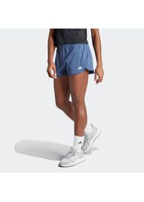 adidas Performance Short PACER KNIT HIGH Trainingsshorts van zacht materiaal, ademend (1-delig) dames korte broeken maat XL blauw