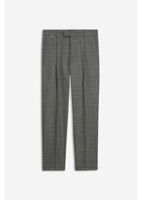 Cinque Bandplooibroek CISALTO in modieus ruitontwerp heren pantalons maat 102 grijs