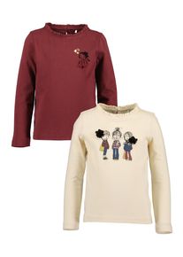 Blue Seven Shirt met lange mouwen Blue Seven langarmshirts meisjes shirts & tops maat 104 multicolor