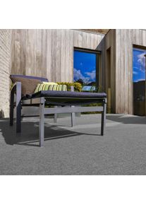 ANDIAMO Kunstgras Field, Made in Belgium Gazontapijt van naaldvilt, met noppen, voor balkon & terras (1 stuk) buitenkleden grijs