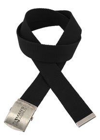 MAN'S WORLD Man's World Stoffen riem Met koppelgesp, textielen bandceintuur heren riemen maat 105 zwart