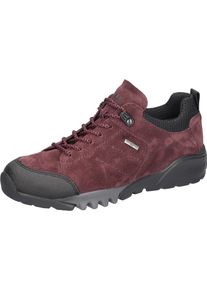 Waldläufer Waldläufer Trekkingschoenen H-AMIATA , vrijetijdsschoen, lage schoen, outdoorschoen in tex-uitvoering, h-breedte dames wandelschoenen maat 8 (42) rood