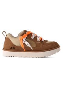 UGG Australia UGG Sneakers Unisex LO LOWMEL , sneaker, vrijetijdsschoen met trendy loopzool heren veterschoenen maat 14 (48,5) bruin