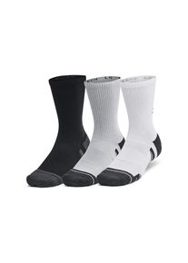 Under Armour Sportsokken UNISEX UA PERF TECH 6PK CREW (6 paar) unisex sportsokken maat L (42/47) grijs