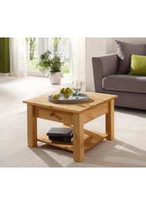 Home Affaire Salontafel Chicago, TOPSELLER! in twee maten, landhuisstijl, extra opbergruimte salontafels beige