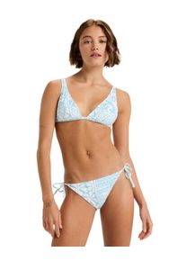 Roxy Bikinibroekje Flowers Wave Bikini Ts dames bikinibroekjes maat XS blauw