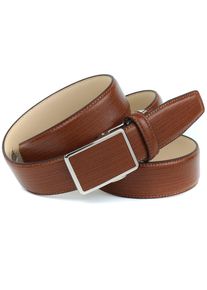 Anthoni Crown Leren riem heren riemen maat 85 bruin