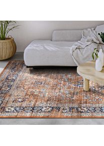 Hanse Home Vloerkleed Aurora Kortpolig, antislip, oriënt, vintage, klassiek, woonkamer, gang moderne vloerkleden bruin