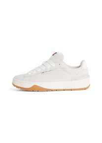 Tommy Jeans Plateausneakers TJW SKATE SNEAKER , vrijetijdsschoen, halfschoen, veterschoen met gepolsterde schacht dames lage sneakers maat 40 grijs