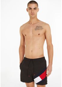 Tommy Hilfiger Swimwear Zwemshort SF MEDIUM DRAWSTRING met tommy hilfiger merklabel heren zwembroeken maat L (52) zwart
