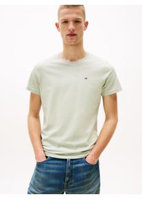 Tommy Jeans T-shirt TJM ESSENTIAL SOLID TEE met ronde hals en subtiele logo-vlag heren t-shirts maat XXL