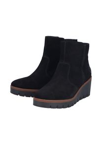 Rieker Winterlaarsjes , wedge boots, basic enkellaars met binnenrits, smalle vorm dames winterlaarsjes maat 38 zwart