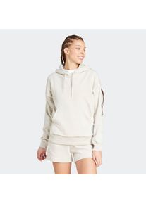 adidas Sportswear Hoodie W SL FT HD dames truien met capuchon maat S grijs