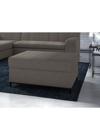Inosign Hocker Balme passend bij de serie "balme" hockers maat Fijne structuurstof grijs
