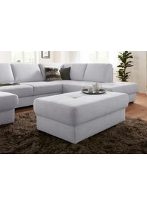 Sit & More sit&more Hocker Santorini hockers maat Structuur zilver(kleur)