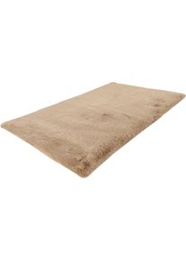 Kayoom Badmat Rabbit zachte konijnenbont haptiek, badkamer, kinderkamer, slaapkamer (1 stuk) badmatten beige