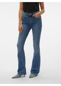 Véro Moda Vero Moda Bootcut jeans VMFLASH MR FLARED JEANS LI347 GA NOOS dames jeans maat L (40) blauw