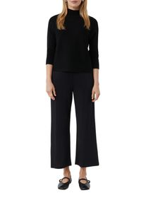 comma, Comma Gebreide trui met vlindermouwen dames truien maat 36 zwart