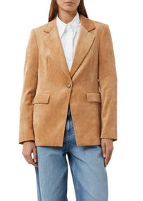 comma, Comma Jasje met reverskraag dames blazerjasjes maat 36 bruin