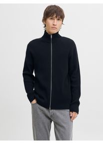 Jack & Jones Jack & Jones Vest JJEPERFECT KNIT ZIP CARDIGAN SN heren gebreide vesten maat L blauw