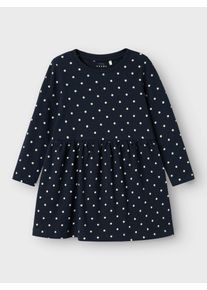 name it Mini-jurk NMFVIVIA LS DRESS NOOS (set) meisjes zomerjurken maat 116 blauw