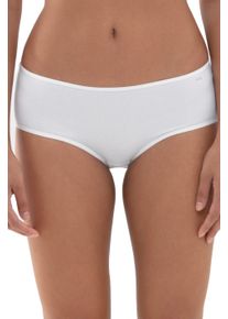 Mey Hipster COTTON PURE Heupgedragen pasvorm, zachte beenafsluitingen dames slips maat 36 wit