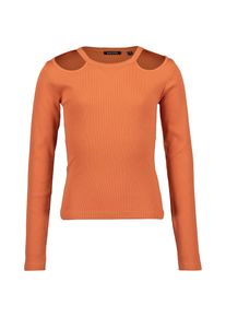 Blue Seven Shirt met lange mouwen met geweldige cut-outs op de schouders meisjes shirts met lange mouwen maat 140 oranje