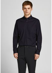 Jack & Jones Jack & Jones Overhemd met lange mouwen CARDIFF SHIRT heren overhemden maat L zwart