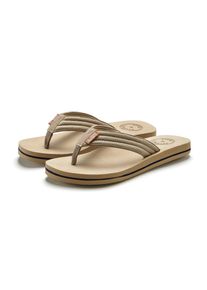 AUTHENTIC LE JOGGER Teenslippers Pantolette, badslipper, ultralicht materiaal unisex VEGAN unisex teenslippers maat 41 beige