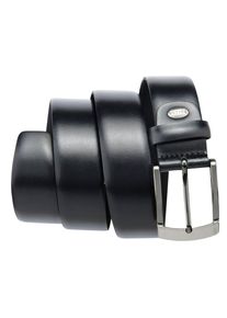 Bernd Götz BERND GÖTZ Leren riem in vele afgestemde kleuren voor een herenoutfit dames brede riemen maat 100 zwart