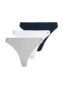 Tommy Hilfiger Underwear Tanga 3 PACK DIPPED THONG (3 stuks) dames slips maat M (38) grijs