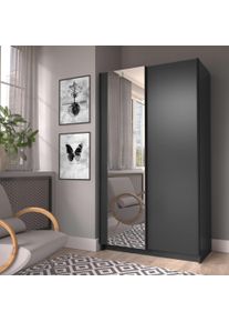 Home Affaire Kledingkast Hildreth, Linnenkast, Zweefdeuren, verzending slechts 4,95€! met spiegel, fsc-gecertificeerd houtmateriaal, in 3 breedtes